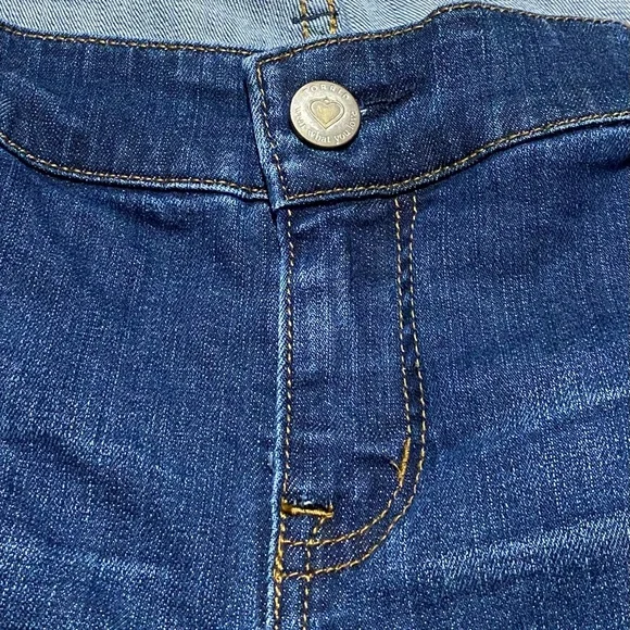 Torrid Relaxed Boot Women’s 18 Casual Medium Wash Distressed Denim Bootcut Flare - Picture 5 of 11